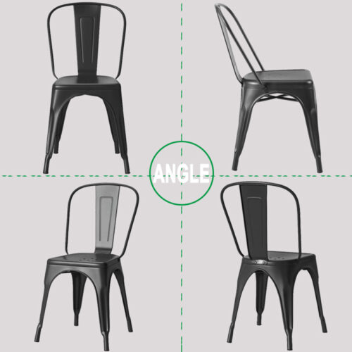Tolix chair angle
