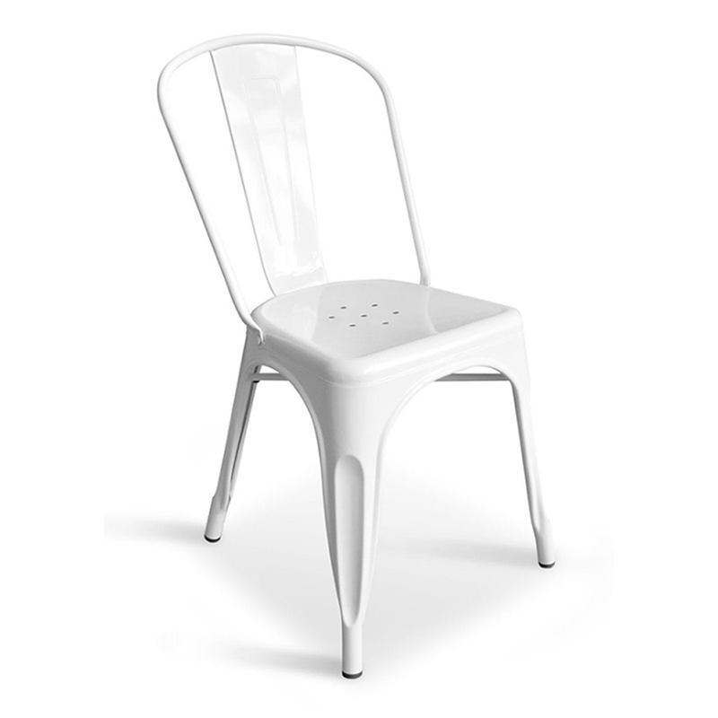 BW3607-WHITE Tolix Chair White