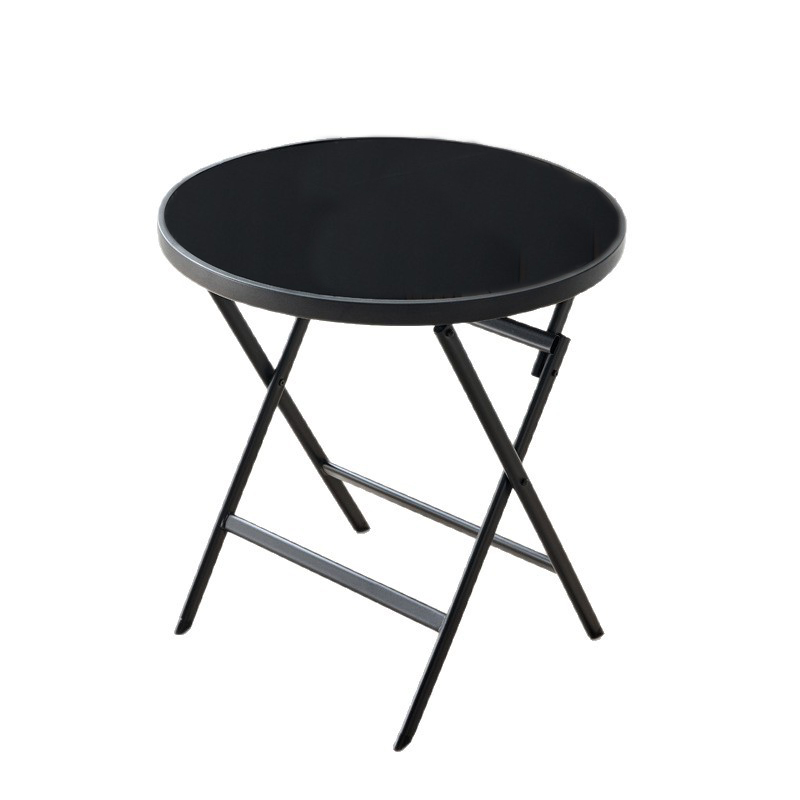 BW2000 Round glass folding table