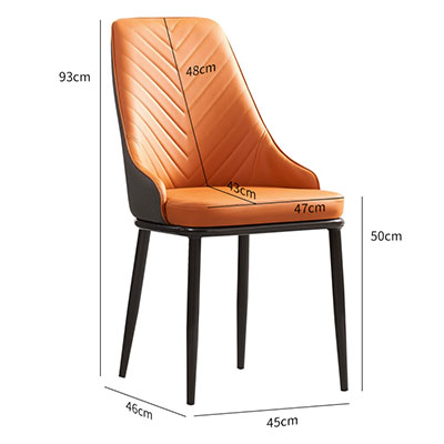 china restaurant chair size